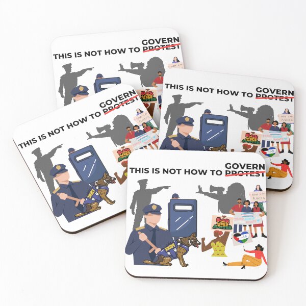 Item preview, This is Not How to Govern Protest Art designed and sold by Samuel Kahn.