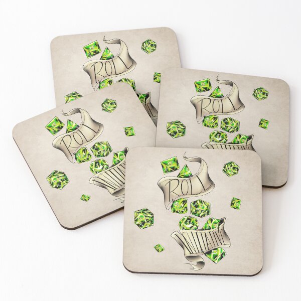 Item preview, DnD Roll Initiative (light green) designed and sold by RetroCoven.