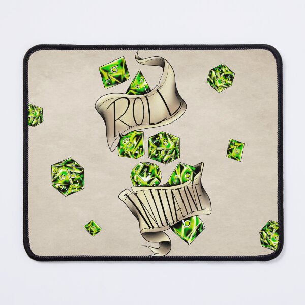 Item preview, DnD Roll Initiative (light green) designed and sold by RetroCoven.