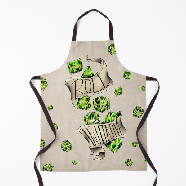 Item preview, DnD Roll Initiative (light green) designed and sold by RetroCoven.