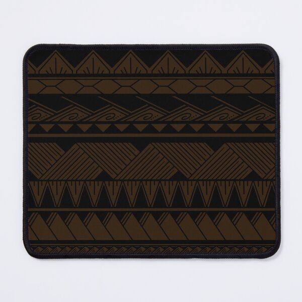 Item preview, Black and Dark Brown Tribal Pattern designed and sold by Steeb757.