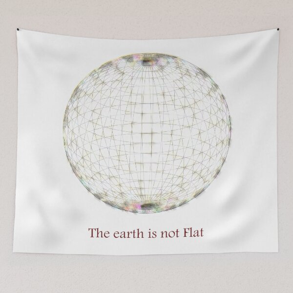 Item preview, The Earth is not Flat designed and sold by MAC2009.