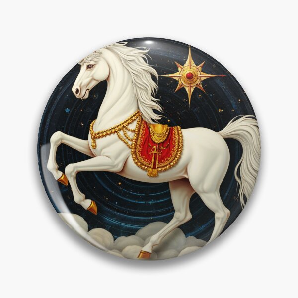 Item preview, Royal Unicorn Astrology Mandala designed and sold by Fantasy Horseys.