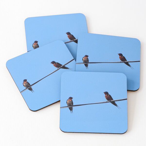 Item preview, Perching Barn Swallows designed and sold by BackyardBirder.