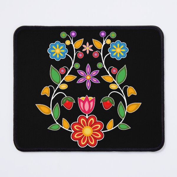 Item preview, Ojibwe Flowers Pattern designed and sold by YalenArt.