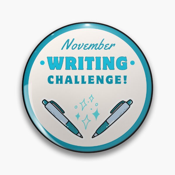 Item preview, November Writing Challenge - Round - Light designed and sold by Writerly Musings.