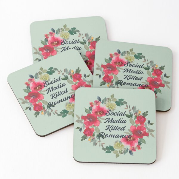 Item preview, Social Media Killed Romance designed and sold by AniArtPL.