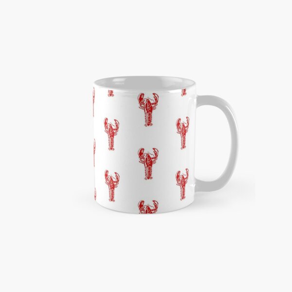 Red Creature Cups Lobster coffee tea mug cup