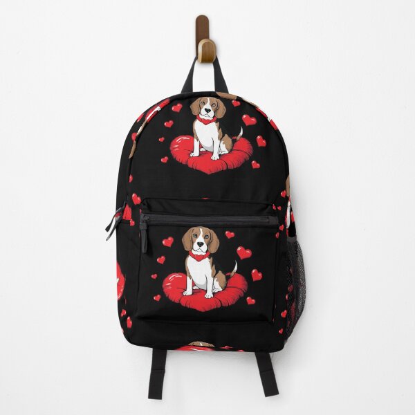 Item preview, HAPPY VALENTINE'S DAY - BEAGLE LOVE ON VALENTINES - HEARTS designed and sold by Gihan-Design.