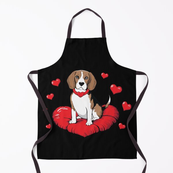 Item preview, HAPPY VALENTINE'S DAY - BEAGLE LOVE ON VALENTINES - HEARTS designed and sold by Gihan-Design.