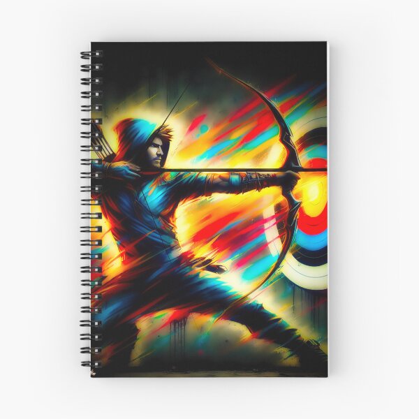 Item preview, Archery graffiti. Barebow archer. designed and sold by Drone-tees.