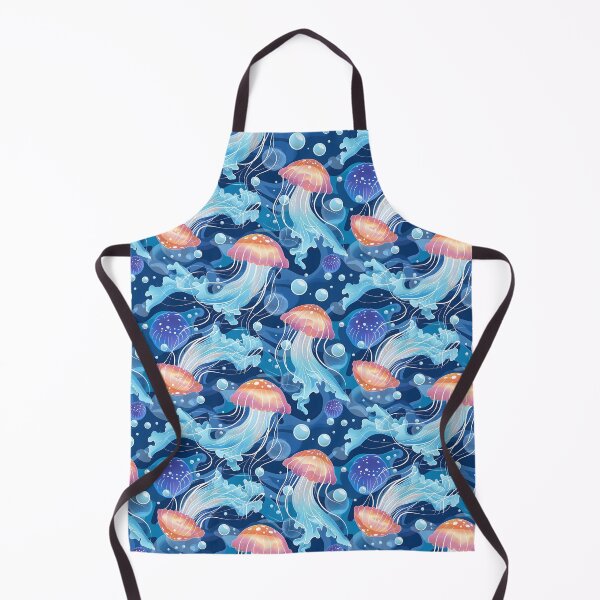 Item preview, Jellyfish in the Ocean Pattern designed and sold by palaco210.