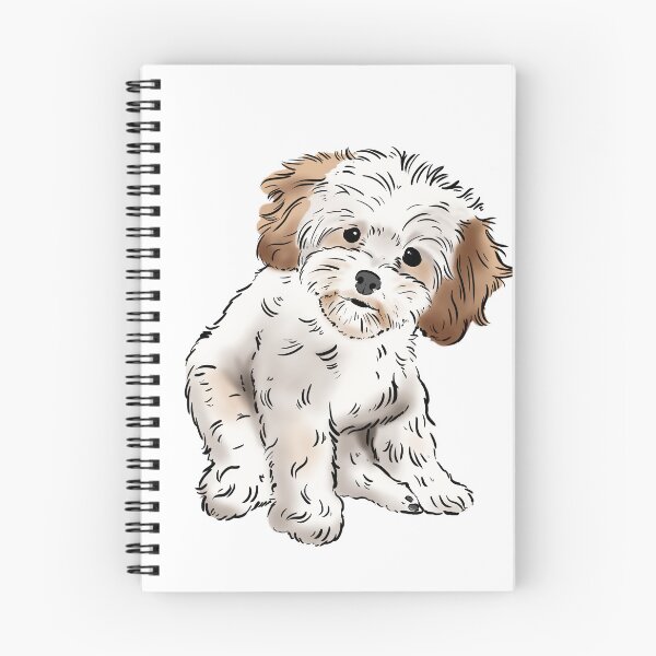 Artikelvorschau, Maltipoo-Hund, Maltipoo-Welpe entworfen und verkauft von Furkid Studio.