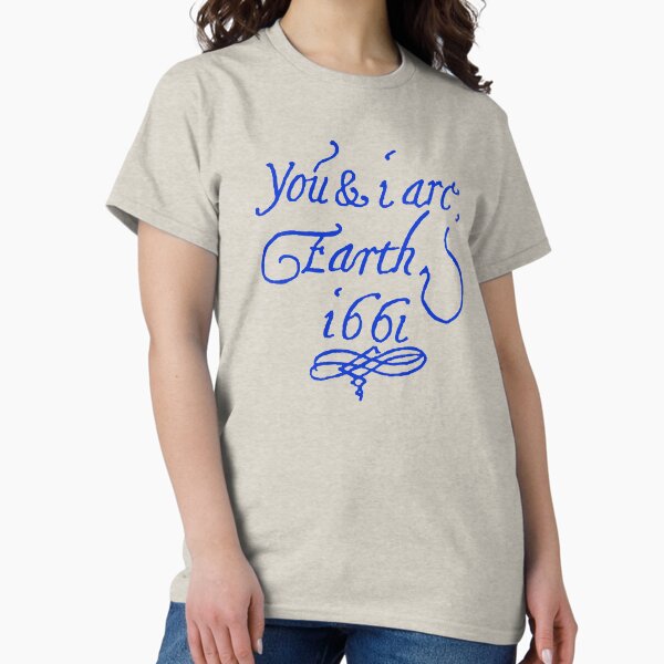 Item preview, You & I Are Earth 1661 designed and sold by ceramicshirts.