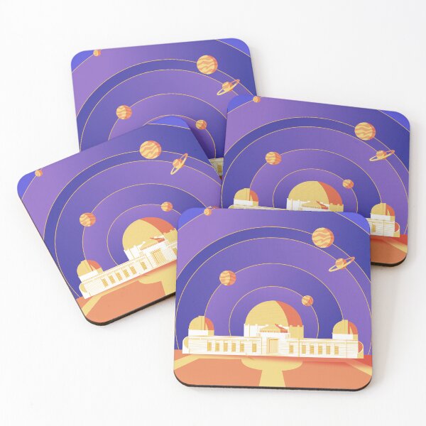 Item preview, Griffith Observatory - Purple designed and sold by Architecture Posters.