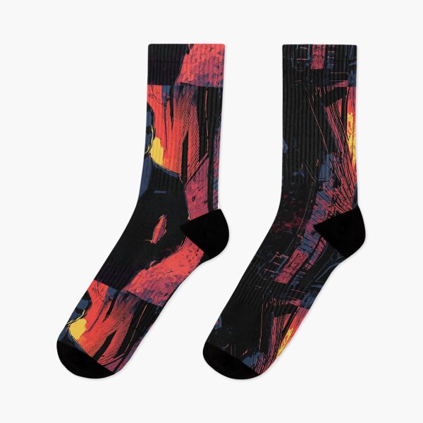 Item preview, Shadowed Secrets: Noir Detective in a Fiery Urban Alley 3:2 designed and sold by ZGigerBarker.