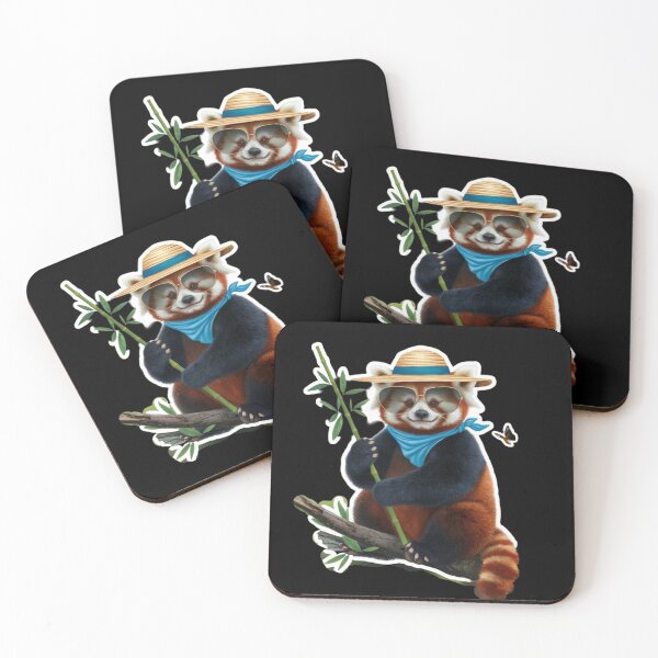 Item preview, Red panda in a hat designed and sold by DamioPolArt.