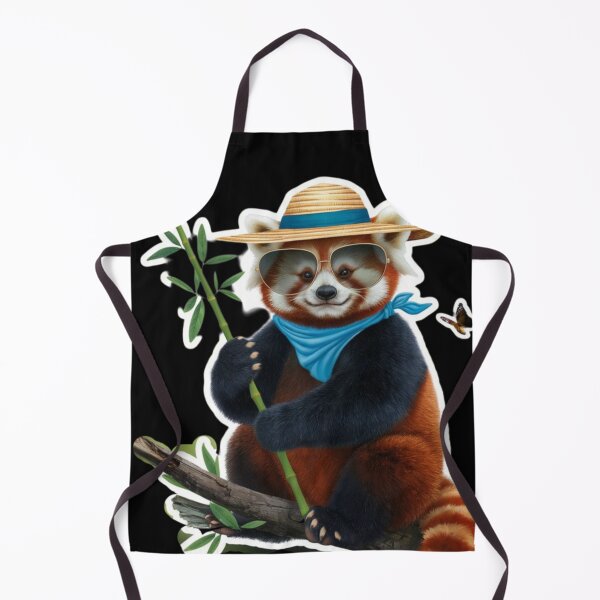 Item preview, Red panda in a hat designed and sold by DamioPolArt.