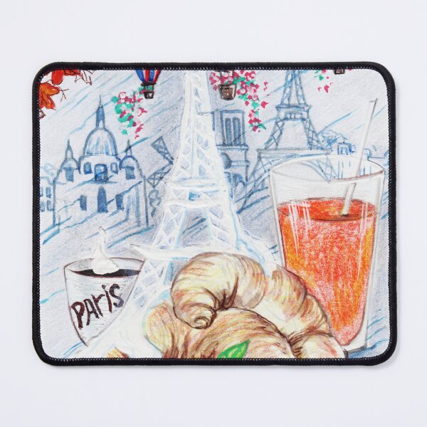 Item preview, CROISSANTS and COFFE IN PARIS designed and sold by MKNDESIGN.
