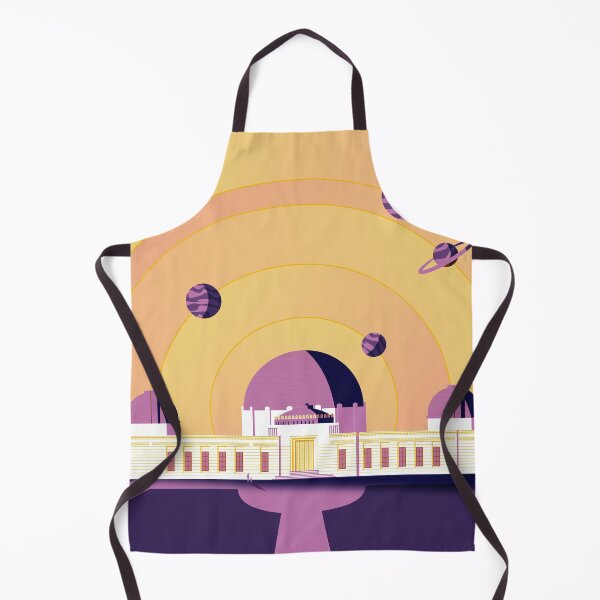 Item preview, Griffith Observatory - Purple and Yellow designed and sold by Architecture Posters.