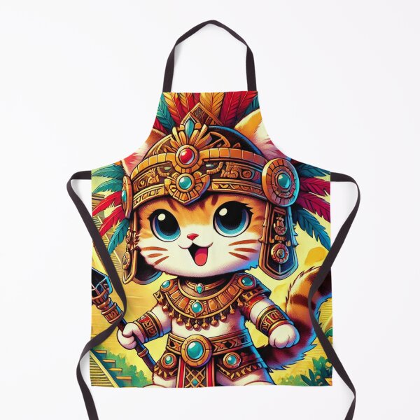 Item preview, Aztec Feline Warrior: Power and Mysticism designed and sold by DreamKanvas.