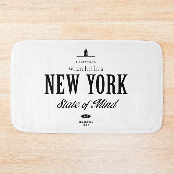 Item preview, New York State of Mind - NAS classic iconic Hip hop bars. Illmatic 1994. designed and sold by WitchDesign.