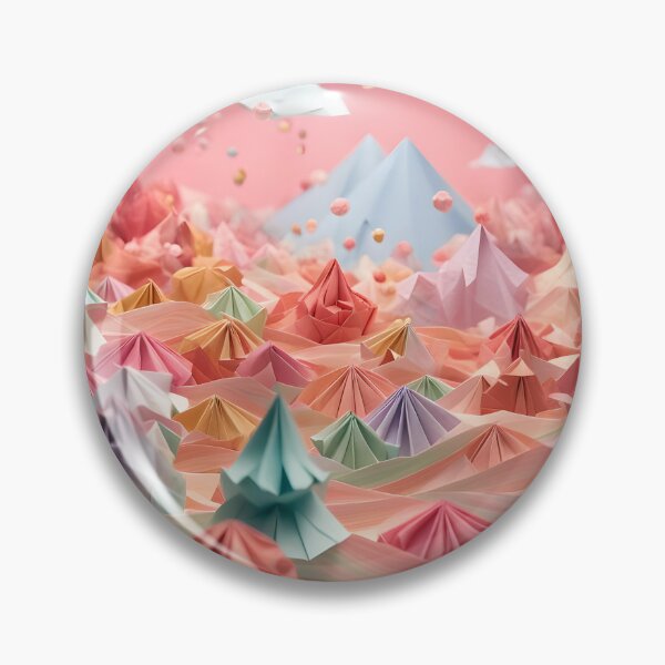 Item preview, Origami Art - Candy Clouds and Caramel Crisp designed and sold by ArtfulFolds.
