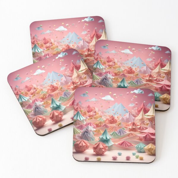 Item preview, Origami Art - Candy Clouds and Caramel Crisp designed and sold by ArtfulFolds.