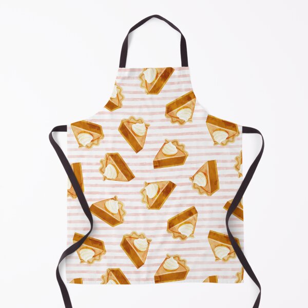 Item preview, Pumpkin Pie Slice on pink stripes designed and sold by littlearrow.