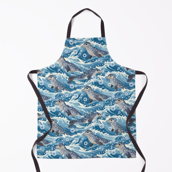 Item preview, Seal Ocean Waves Pattern designed and sold by palaco210.