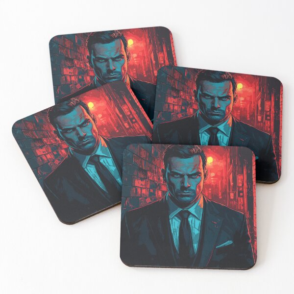 Item preview, Urban Noir: Mysterious Detective in a Shadowy Alley 3:2 designed and sold by ZGigerBarker.