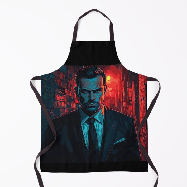 Item preview, Urban Noir: Mysterious Detective in a Shadowy Alley 3:2 designed and sold by ZGigerBarker.