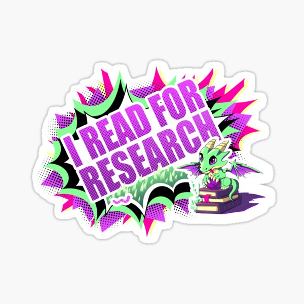 Artikel-Vorschau von Ich lese für Recherchezwecke, designt und verkauft von TheDadWhoLived.