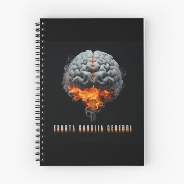 Item preview, Exusta ganglia cerebri,  a burning brain designed and sold by silent-violin.