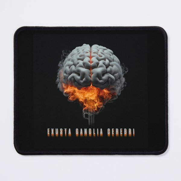 Item preview, Exusta ganglia cerebri, a burning brain designed and sold by silent-violin.