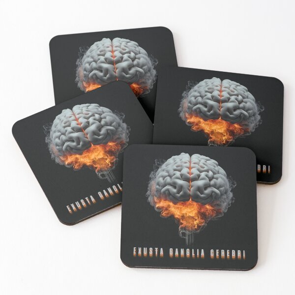 Item preview, Exusta ganglia cerebri,  a burning brain designed and sold by silent-violin.