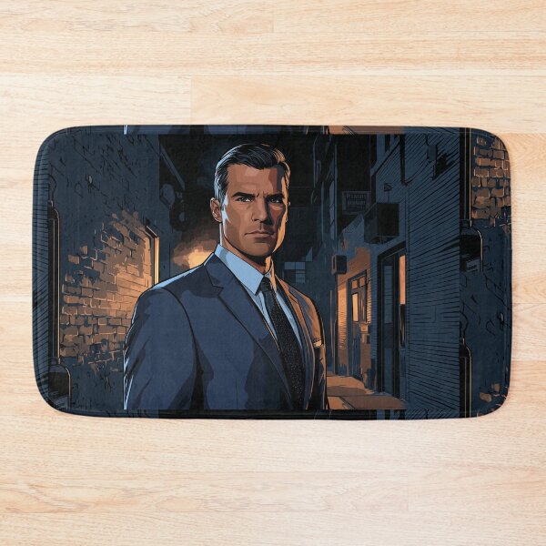 Item preview, Suit & Shadows: Mysterious Agent in a Midnight Alley 3:2 designed and sold by ZGigerBarker.