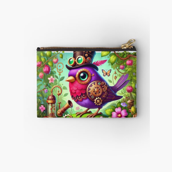Item preview, Steampunk Purple Finch designed and sold by Sillytoe.