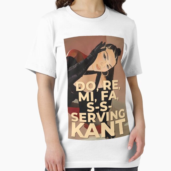 Vista previa del artículo con la obra «Kant - Miriana Conte - Festival de la Canción de Eurovisión de Malta 2025 - Al servicio de Kant», diseñado y vendido por Vision-Tees.