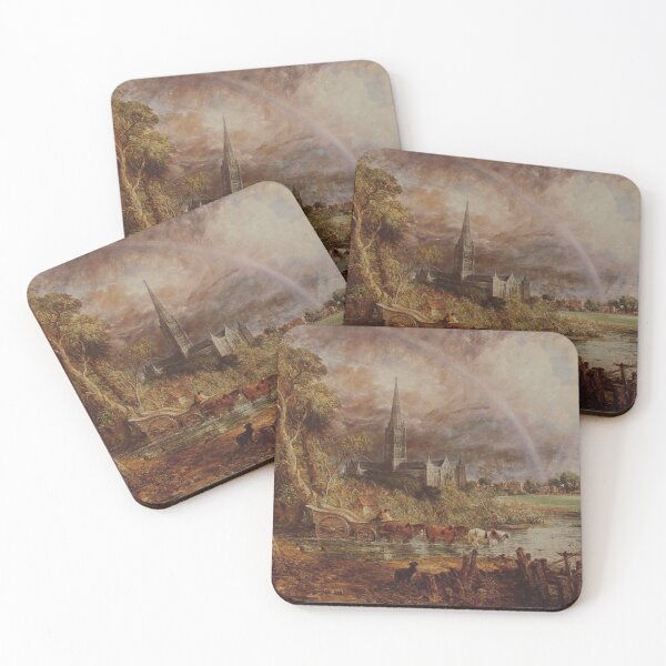 Item preview, John Constable - Salisbury Cathedral From The Meadows designed and sold by irynaartbyim.