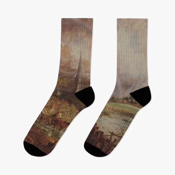 Item preview, John Constable - Salisbury Cathedral From The Meadows designed and sold by irynaartbyim.