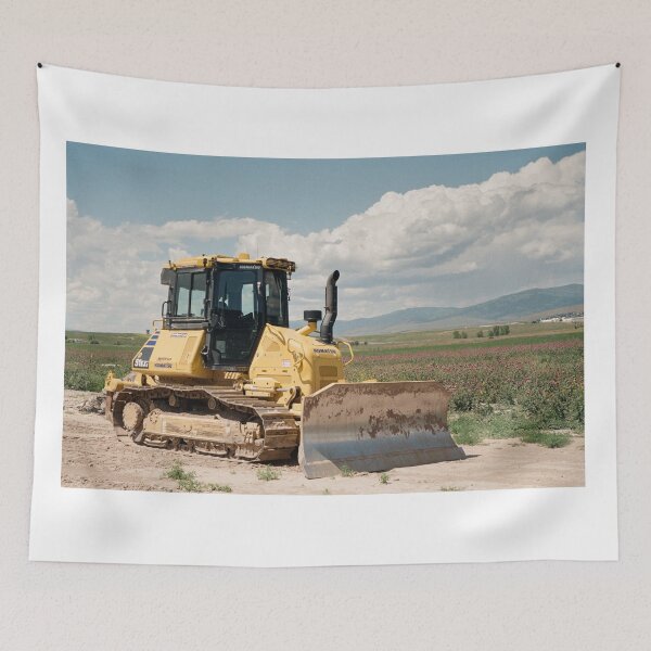 Item preview, Bulldozer on the Prairie designed and sold by LookoutDesigns.