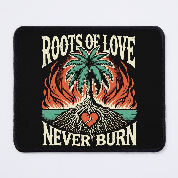 Item preview, Roots of Love Never Burn designed and sold by CreaTahiti.