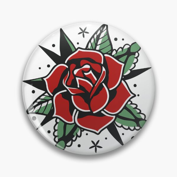 Item preview, Classic Red Rose Old School Style designed and sold by kseski.