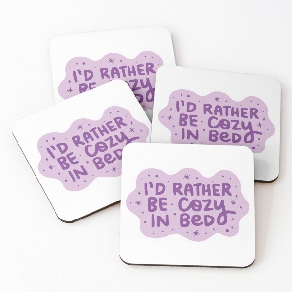 Item preview, I'd Rather be Cozy in Bed designed and sold by kseski.