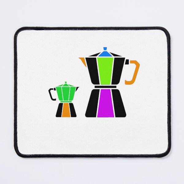 Item preview, Colorful Coffee Pot Design designed and sold by Stylefishing.