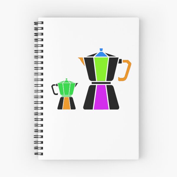 Item preview, Colorful Coffee Pot Design designed and sold by Stylefishing.