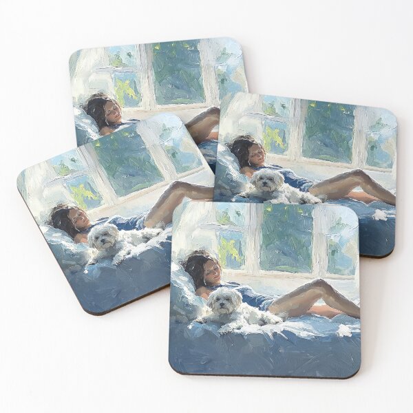 Item preview, Relaxing Afternoon with a Dog Painting designed and sold by Paintings By Simon .