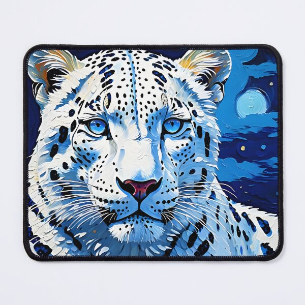 Item preview, White Leopard designed and sold by Paw's Arts.
