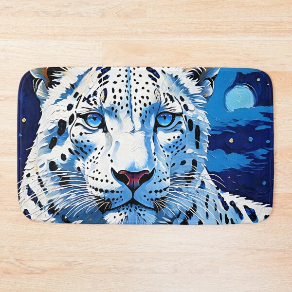Item preview, White Leopard designed and sold by Paw's Arts.